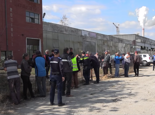 Firma afaceristului Sarcină, amendată cu 160.000 lei de ITM, după protestul angajaților neplătiți