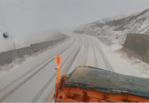 Transalpina, închisă temporar, din cauza zăpezii