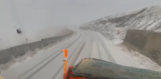 Transalpina, închisă temporar, din cauza zăpezii